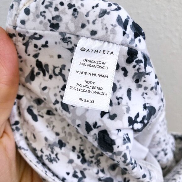 ATHLETA Sandstone Salutation Stash Pocket Speckled Tight XS Size - Picture 7 of 9